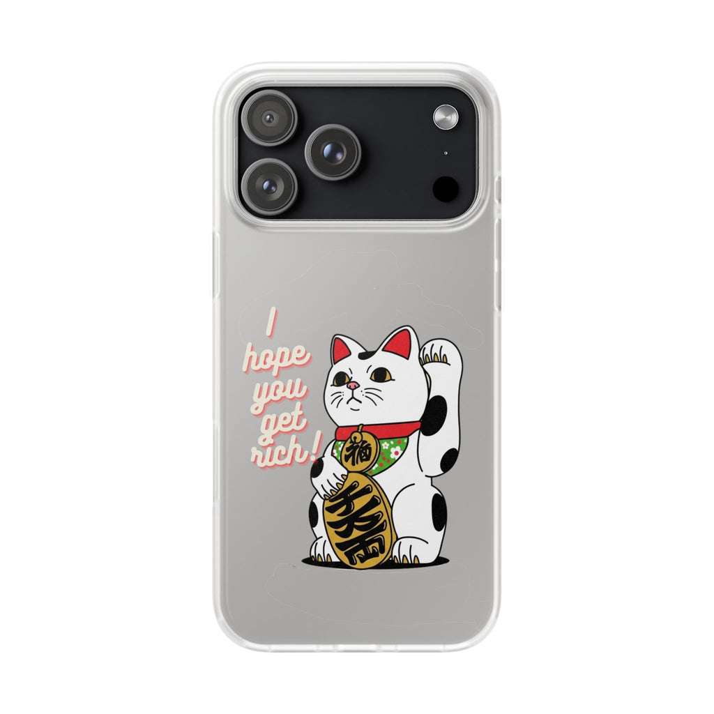 Chinese New Year Maneki Neko Lucky Cat iPhone Case