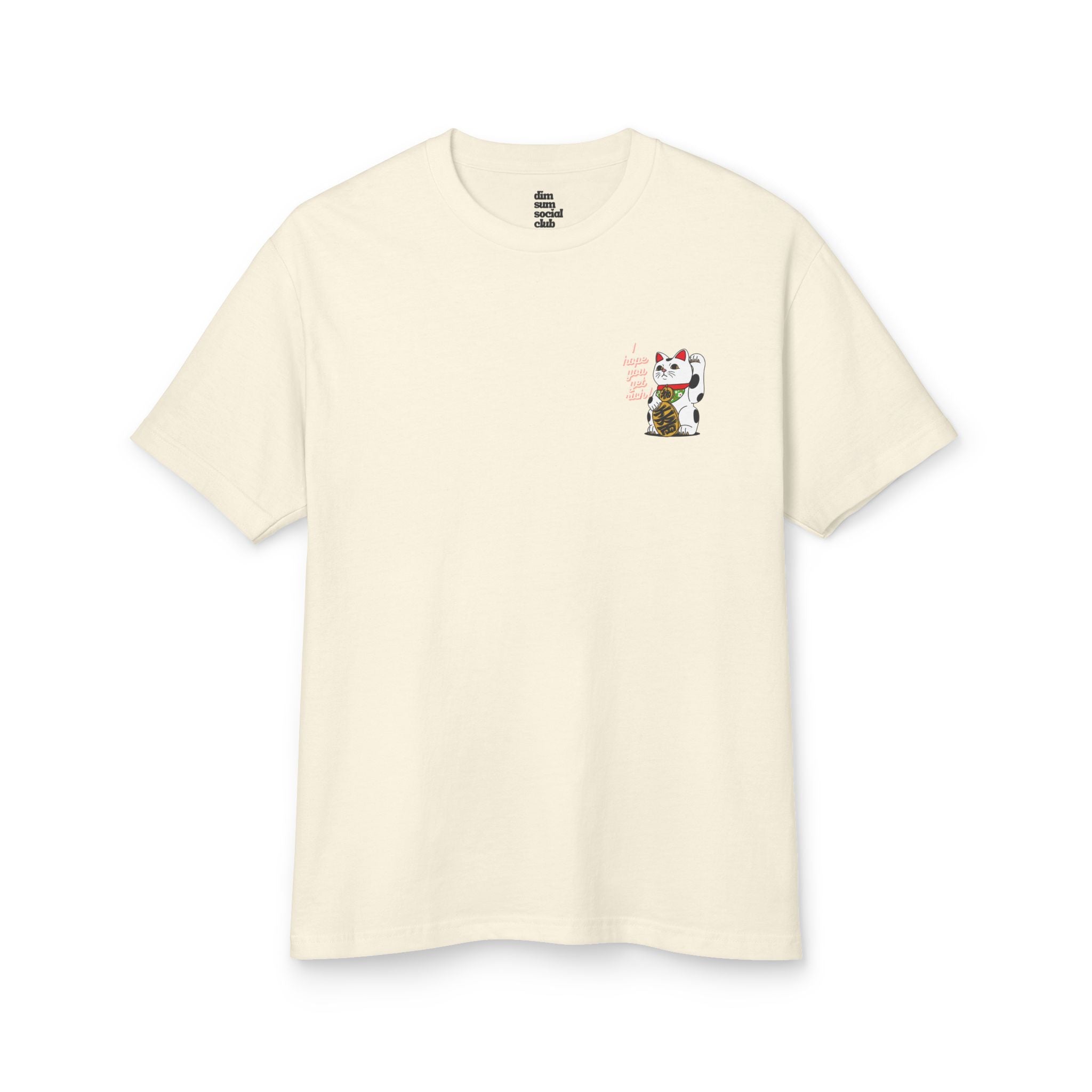 Chinese New Year "I Hope You Get Rich" Lucky Cat Shirt