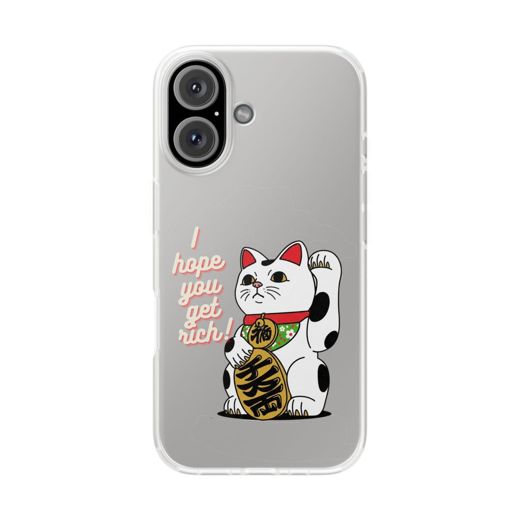 Chinese New Year Maneki Neko Lucky Cat iPhone Case