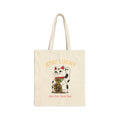 Chinese New Year Lucky Cat Canvas Tote| Lunar New Year Reusable Bag