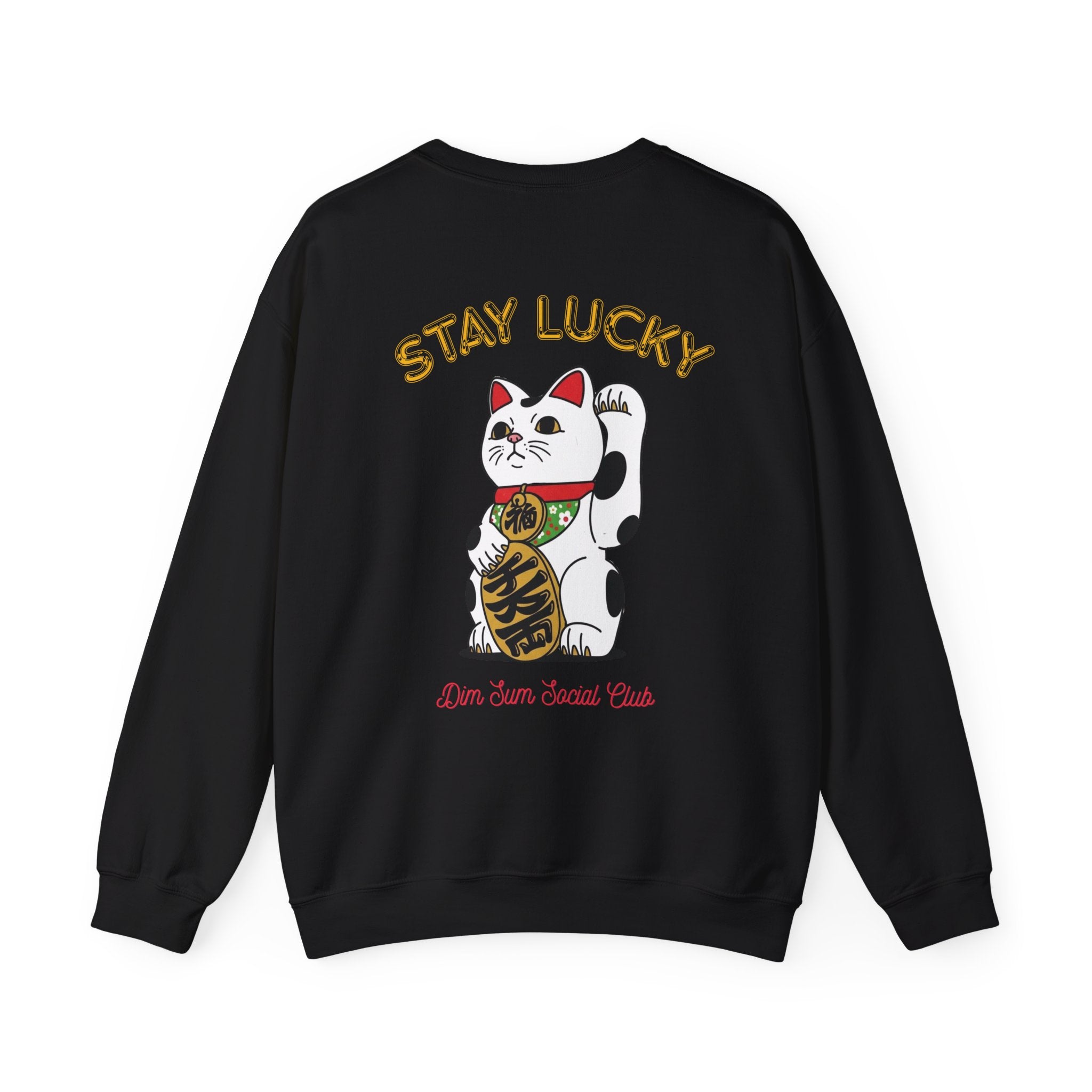 Lucky Cat Chinese New Year Sweatshirt | Lunar New Year Crewneck