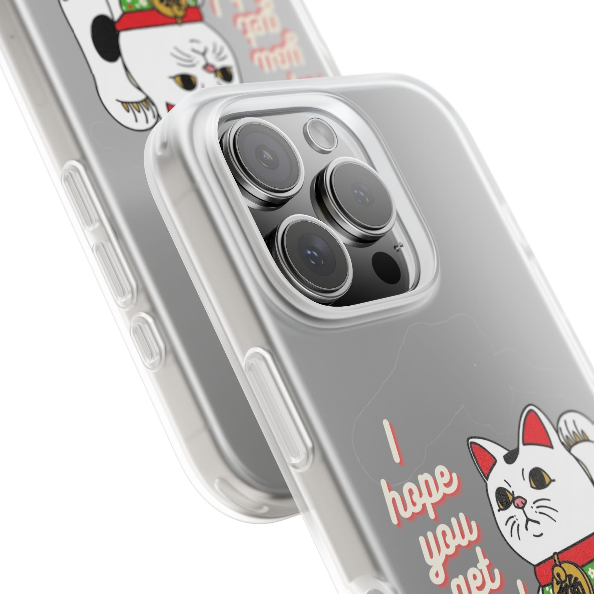 Chinese New Year Maneki Neko Lucky Cat iPhone Case