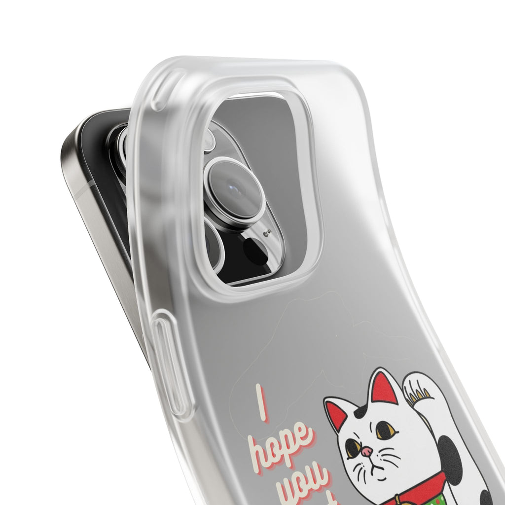 Chinese New Year Maneki Neko Lucky Cat iPhone Case